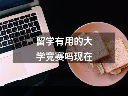 留学有用的大学竞赛吗现在