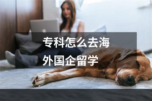 专科怎么去海外国企留学