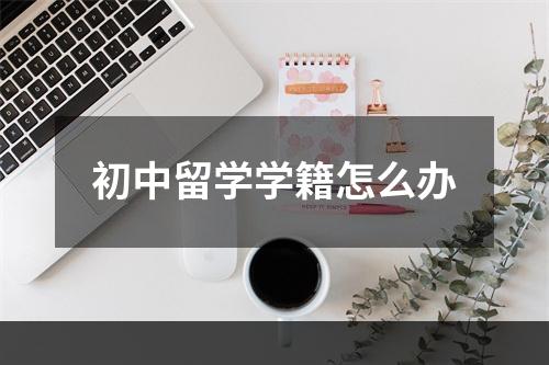 初中留学学籍怎么办