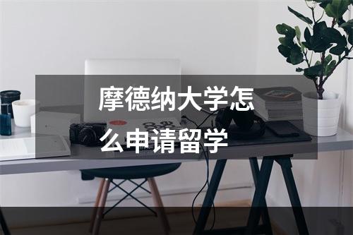 摩德纳大学怎么申请留学