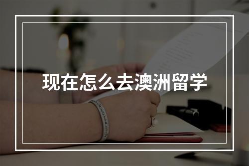 现在怎么去澳洲留学