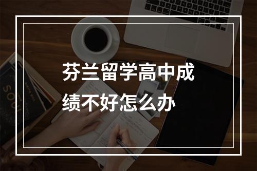 芬兰留学高中成绩不好怎么办