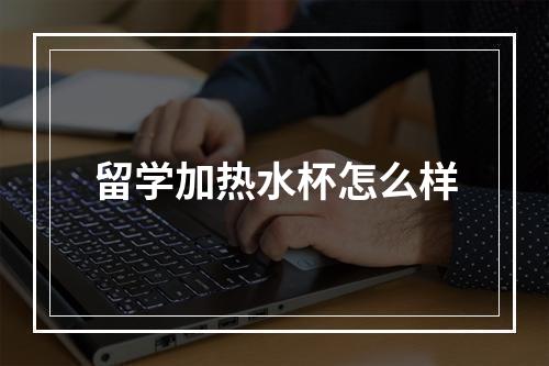 留学加热水杯怎么样