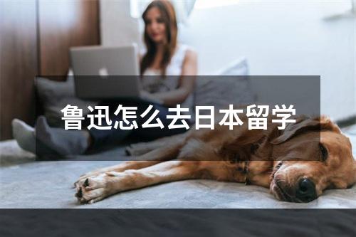 鲁迅怎么去日本留学