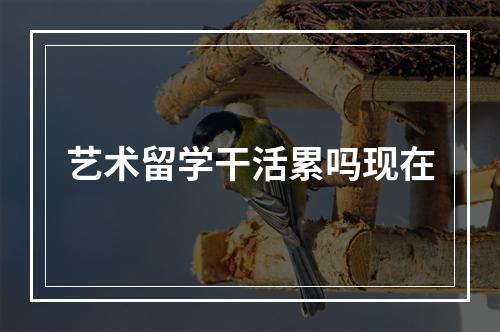 艺术留学干活累吗现在