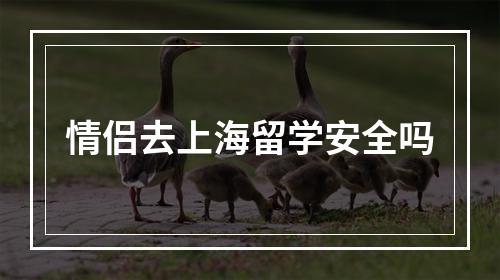 情侣去上海留学安全吗