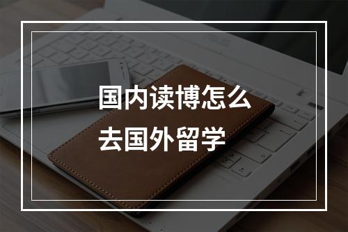 国内读博怎么去国外留学