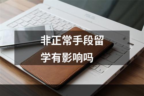 非正常手段留学有影响吗