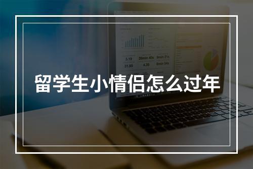 留学生小情侣怎么过年