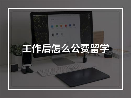 工作后怎么公费留学