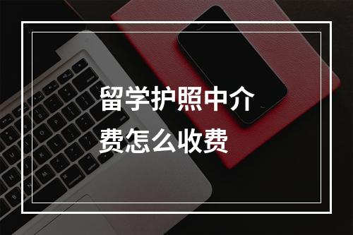 留学护照中介费怎么收费