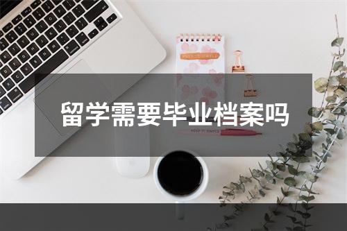 留学需要毕业档案吗