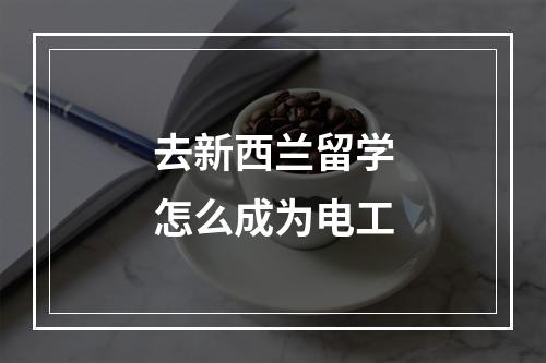 去新西兰留学怎么成为电工