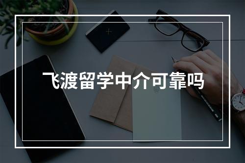 飞渡留学中介可靠吗