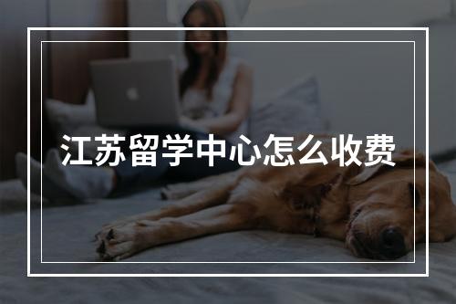 江苏留学中心怎么收费