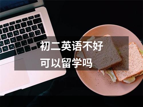 初二英语不好可以留学吗