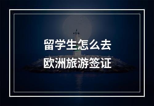 留学生怎么去欧洲旅游签证