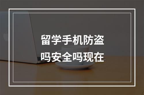 留学手机防盗吗安全吗现在