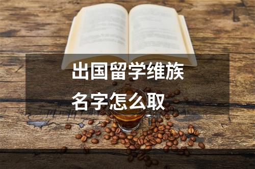 出国留学维族名字怎么取