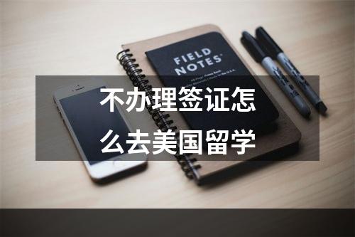 不办理签证怎么去美国留学