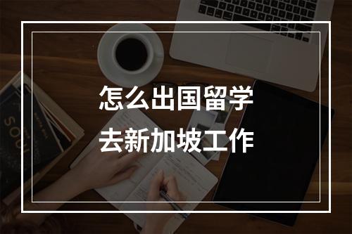 怎么出国留学去新加坡工作