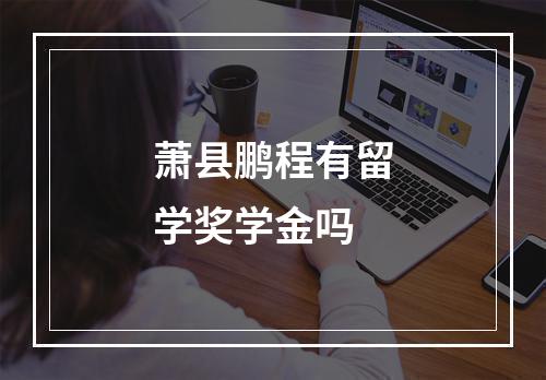 萧县鹏程有留学奖学金吗