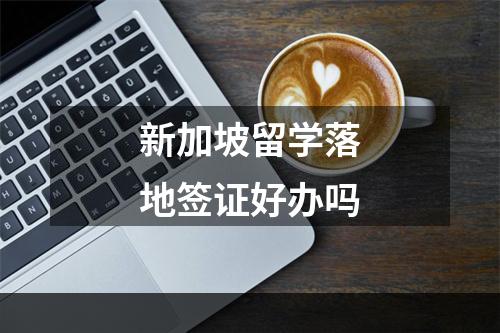 新加坡留学落地签证好办吗