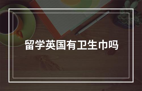 留学英国有卫生巾吗