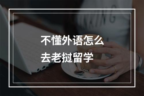 不懂外语怎么去老挝留学