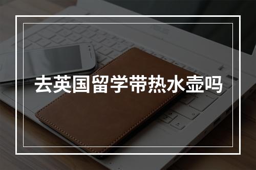 去英国留学带热水壶吗