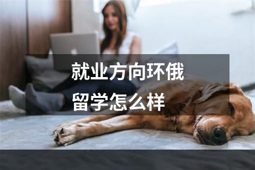 就业方向环俄留学怎么样