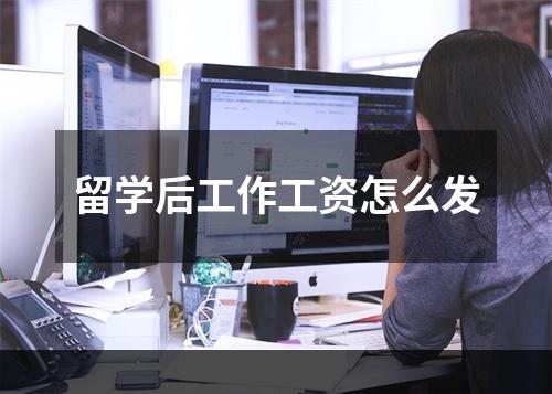 留学后工作工资怎么发