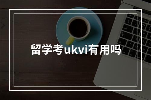 留学考ukvi有用吗