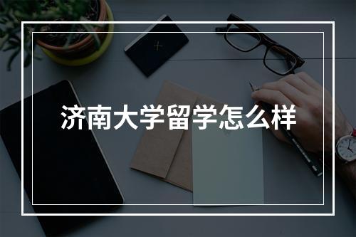 济南大学留学怎么样