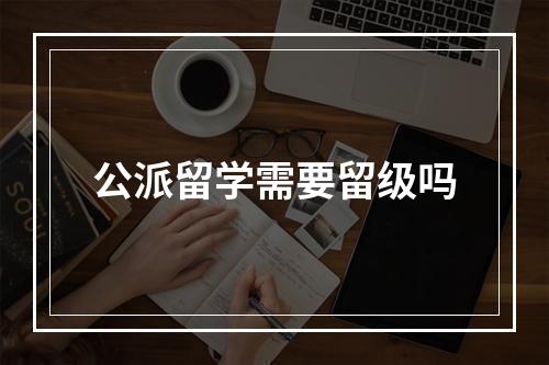 公派留学需要留级吗