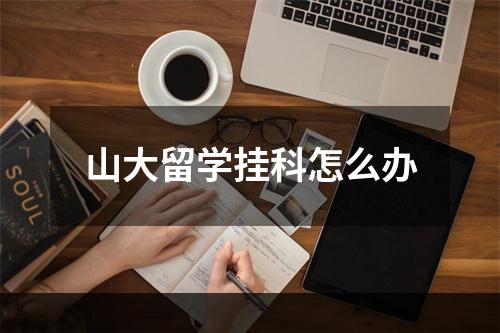 山大留学挂科怎么办