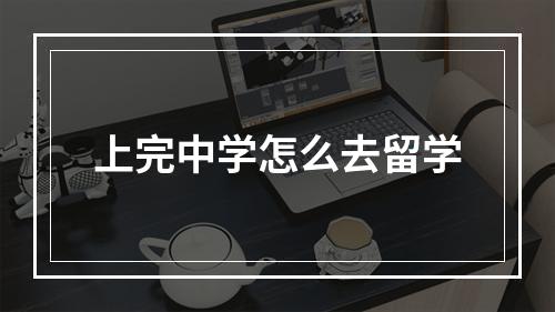 上完中学怎么去留学