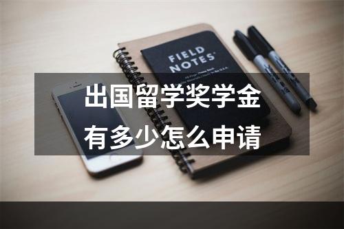 出国留学奖学金有多少怎么申请