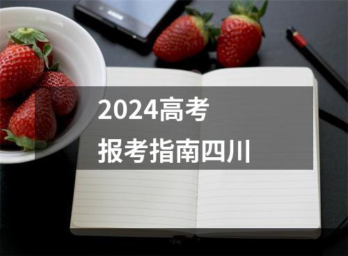 2024高考报考指南四川