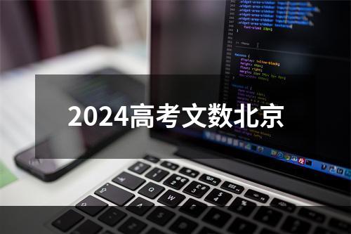 2024高考文数北京