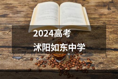 2024高考沭阳如东中学