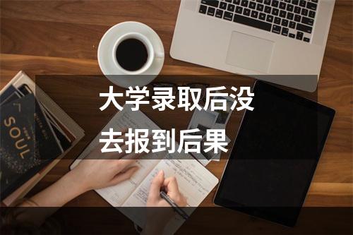 大学录取后没去报到后果