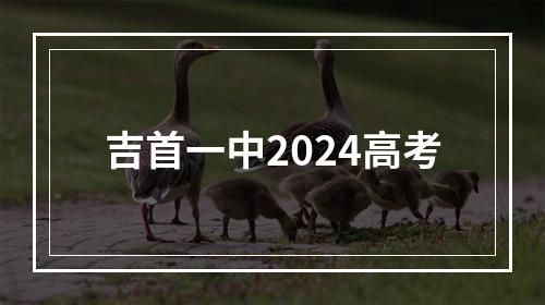 吉首一中2024高考