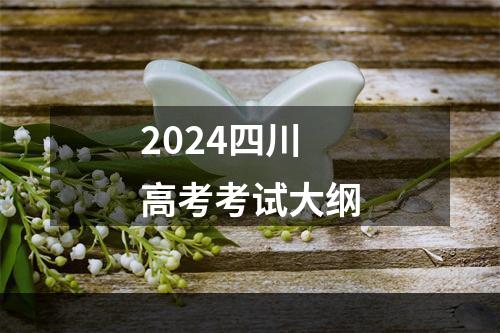 2024四川高考考试大纲