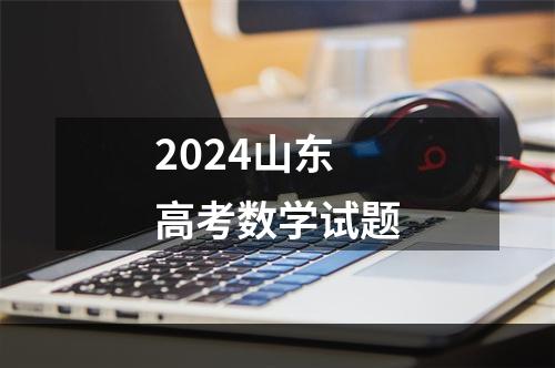 2024山东高考数学试题