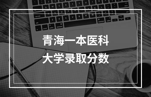 青海一本医科大学录取分数