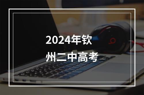 2024年钦州二中高考