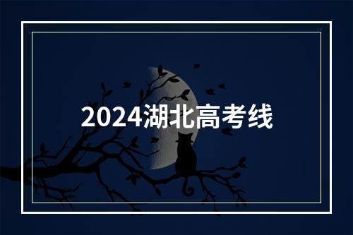 2024湖北高考线