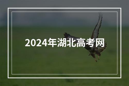 2024年湖北高考网