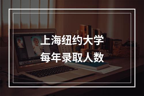 上海纽约大学每年录取人数